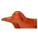 Vintage California Pottery Fish Shaped Trinket Dish.