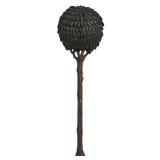 Modern Silhouette Wall Art, Metal Wall Hanging Tree Sculpture