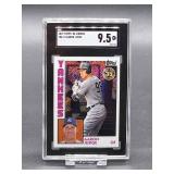 2019 Topps '84 Chrome Aaron Judge Baseball Card # T84-18 SGC 9.5