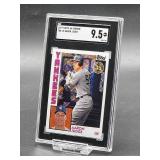 2019 Topps '84 Chrome Aaron Judge Baseball Card # T84-18 SGC 9.5