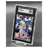 2018 Topps Aaron Judge league Leaders Baseball Card #193 SGC 10