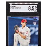 2018 Topps Shohei Ohtani Rookie Baseball Card #700 SGC 8.5