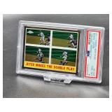 2011 Topps Heritage Derek Jeter Chrome Refractor Baseball Card #C105 PSA 8