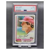 1982 Topps Jim Kaat Baseball Card #367 PSA 8
