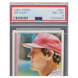 1982 Topps Jim Kaat Baseball Card #367 PSA 8