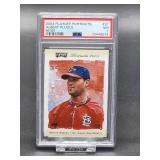 2003 Playoff Portraits Albert Pujols Baseball Card #31 PSA 7