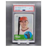 2012 Topps Mike Trout Baseball Card #207 PSA 8