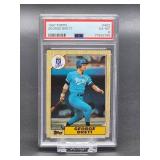 1987 Topps George Brett Baseball Card #400 PSA 6