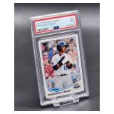 2013 Topps Francisco Lindor Pro Debut Baseball Card #167 PSA 9