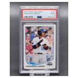 2013 Topps Francisco Lindor Pro Debut Baseball Card #167 PSA 9