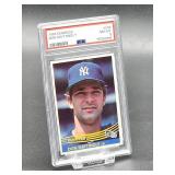 1984 Donruss Don Mattingly Rookie Baseball Card #248 PSA 8