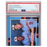 1988 Donruss Cal Ripken & Family Baseball Card #625 PSA 5