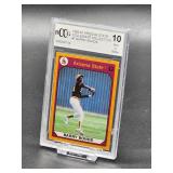 1990-91 Arizona State Collegiate Collection Barry Bonds Baseball Card #7 Beckett 10