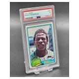 1981 Topps Rickey Henderson 2nd Year Baseball Card #261 PSA 3