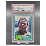 1981 Topps Rickey Henderson 2nd Year Baseball Card #261 PSA 3