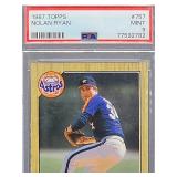 1987 Topps Nolan Ryan Baseball Card #757 PSA 9