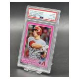 2015 Topps Chrome Paul Goldschmidt Pink Refractor Baseball Card #106 PSA 10