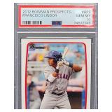 2012 Bowman Prospects Francisco Lindor Rookie Card #BP3 PSA 10