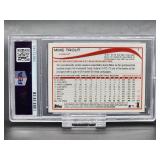2014 Topps Chrome Mike Trout Baseball Card #1 PSA 8