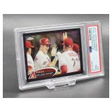 2012 Topps Chrome Paul Goldschmidt Black Refractor Baseball Card #35 PSA 9