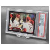 2012 Topps Chrome Paul Goldschmidt Black Refractor Baseball Card #35 PSA 9