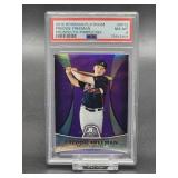 2010 Bowman Platinum Freddie Freeman Prospects-Purple Refractor Baseball Card #PP13 PSA 8