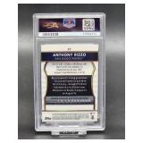 2011 Topps Finest Anthony Rizzo Rookie Card #97 PSA 7