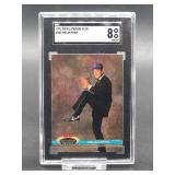 1991 Topps Stadium Club Nolan Ryan Baseball Card #200 SGC 8