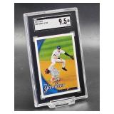 2010 Topps Derek Jeter Baseball Card #549 SGC 9.5