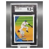 2010 Topps Derek Jeter Baseball Card #549 SGC 9.5