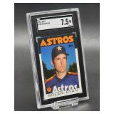 1986 Topps Nolan Ryan Baseball Card #100 SGC 7.5