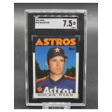 1986 Topps Nolan Ryan Baseball Card #100 SGC 7.5