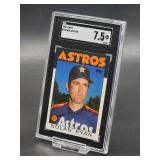 1986 Topps Nolan Ryan Baseball Card #100 SGC 7.5