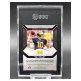 2019 Panini Prizm D.P. Tom Brady Football Card #94 SGC 6
