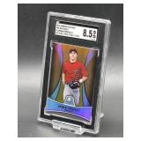 2010 Bowman Platinum Limited 17/539 Mike Trout Platinum Prospects Baseball Card #PP5 SGC 8.5