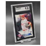 2016 Topps Chrome Aaron Nola Baseball Card #114 SGC 9.5
