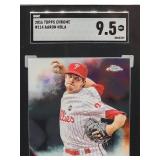 2016 Topps Chrome Aaron Nola Baseball Card #114 SGC 9.5