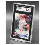 2016 Topps Chrome Aaron Nola Baseball Card #114 SGC 9.5