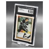1991-92 Topps Wayne Gretzky Hockey Card #321 SGC 8.5