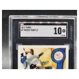 2011 Topps Mickey Mantle Baseball Card #7 SGC 10