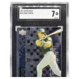 1999 Upper Deck Mike Piazza Baseball Card #525 SGC 7