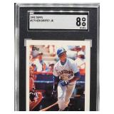 1993 Topps Ken Griffey Jr. Baseball Card #179 SGC 8