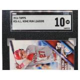 2016 Topps A.L. Home Run Leaders Baseball Card #26 SGC 10