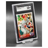 2015 Topps Mike Trout All-Star Baseball Card #AS-3 SGC 10