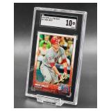 2015 Topps Mike Trout All-Star Baseball Card #AS-3 SGC 10
