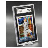 2015 Topps Chrome Jose Altuve Prizm Refractor Baseball Card #151 SGC 10