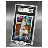 2015 Topps Chrome Jose Altuve Prizm Refractor Baseball Card #151 SGC 10