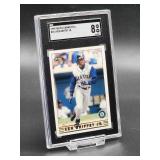 1999 Pacific Crown Collection Ken Griffey Jr. Baseball Card #261 SGC 8