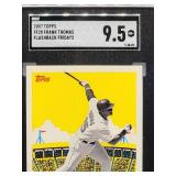 2007 Topps Frank Thomas Baseball Card #FF20 SGC 9.5