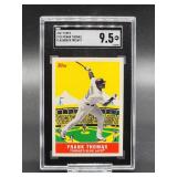 2007 Topps Frank Thomas Baseball Card #FF20 SGC 9.5